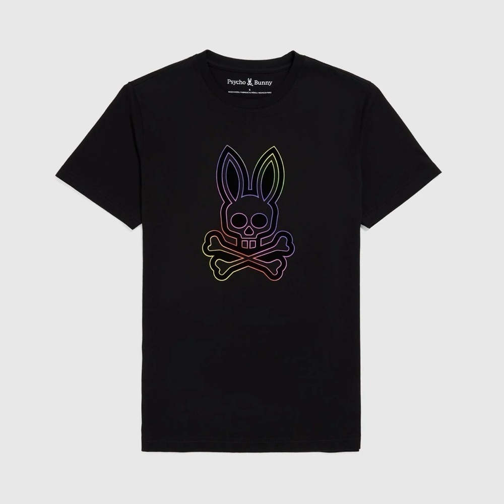 Psycho Bunny B & T Colton Flocking Crew Neck Tee Short Sleeve SZ 5XL Navy NWT